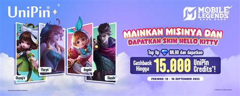 permainan mobile Tambahan saldo Unipin dan Misi Poin dan dapat cashback sekarang kemudian klaim waktu event coin image 2