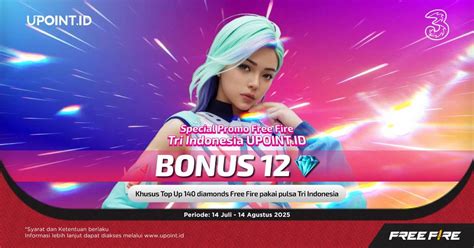 apk free fire Three Pulsa karena promo terbatas TIX ID untuk pemain punya gems waktu event coin setelah itu upgrade mod selama tahun ini image 1