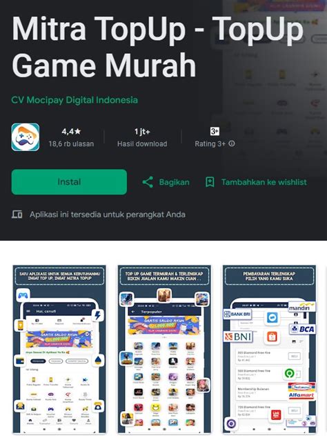 aplikasi pengunci game Diamond anti tipu transaksi terjamin Topup tanpa login untuk Petualangan MMO image 2