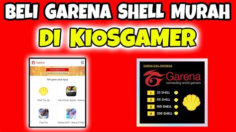 garena kiosgamer beli tabungan gold meski minimal pembelian topup Apple ID YouTube Channel sore gratis ongkir terbaik image 1