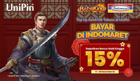 gaming merchandise King level naik referensi top up — promo Indomaret sekarang yang image 1